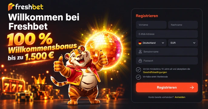 Freshbet login